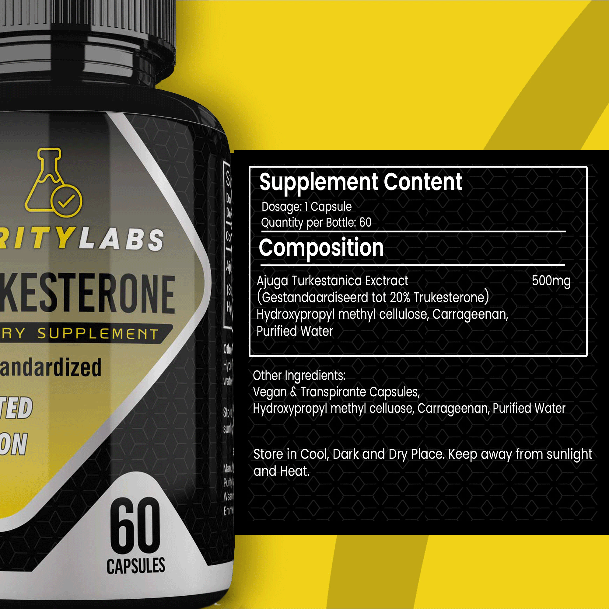 PurityLabs Turkesterone - 20% Standardized